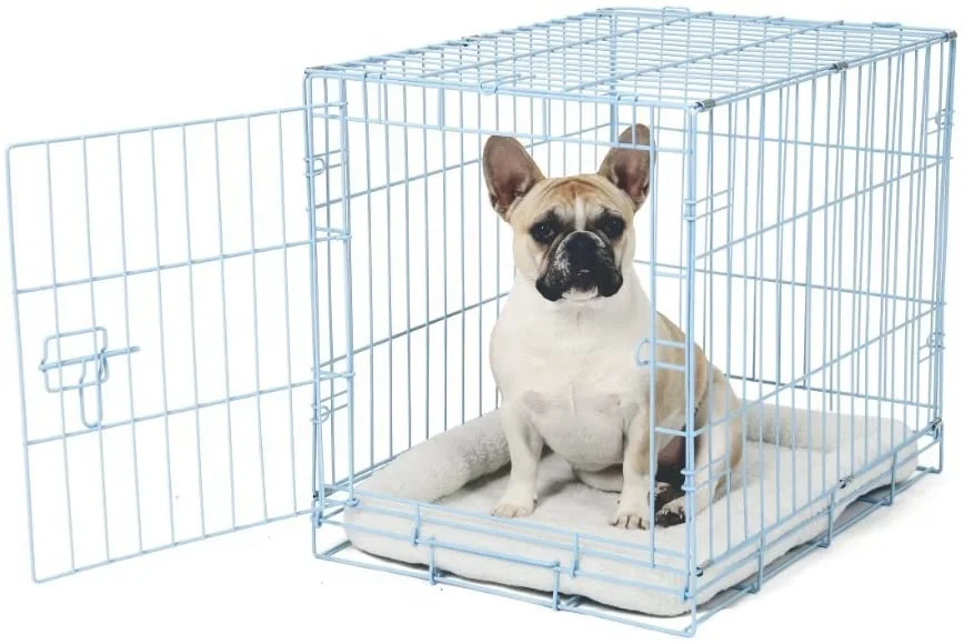 wholesale china manufacturer stackable collapsible stainless steel wire mesh medium storage pet kennel Pomeranian dog cage