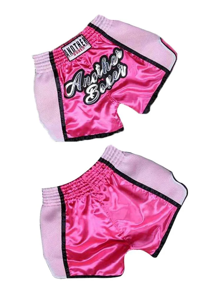 2021 оптовая продажа спортивные женские шорты muay thai с вышивкой и надписью контрастных