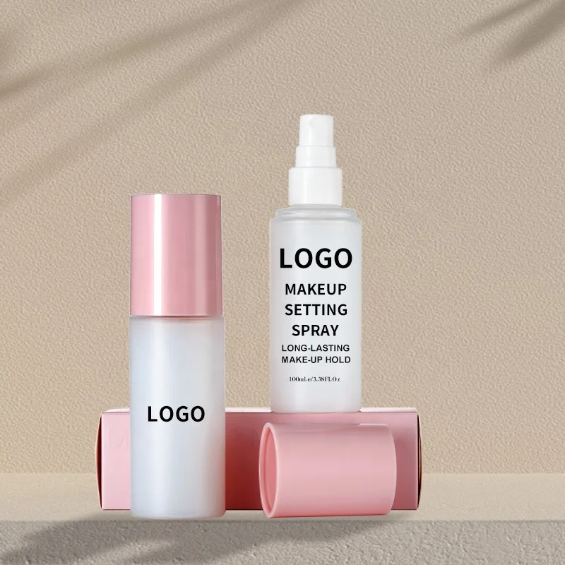 Free Sample High Quality Shimmer Long Lasting Make Up Setting Spray Mist Makeup Fixing