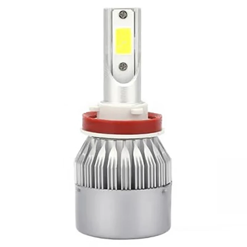 C6 H1 H3 Led Headlight Bulbs H7 LED Car Lights H4 880 H11 HB3 9005 HB4 9006 H13 6000K 72W 12V 7200LM Auto Headlamps