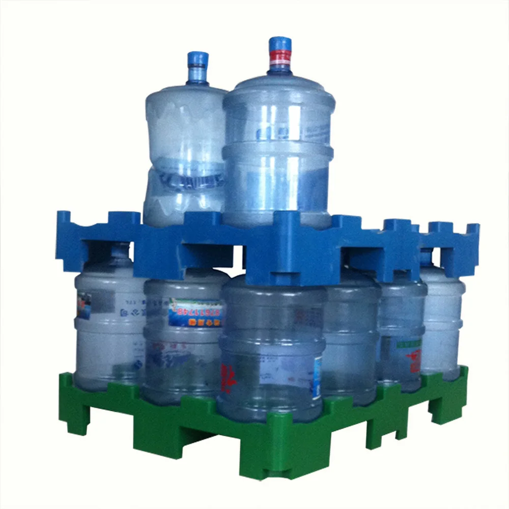 12pcsx4 240kgs загрузка HDPE ковш штабелирование ковша поддон