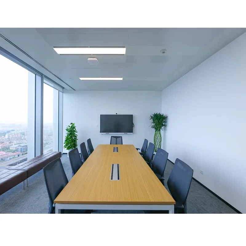 Hot Sale Office Desk Meeting Room Boardroom Negotiation Conference Room Table 10 Person Meeting Desk