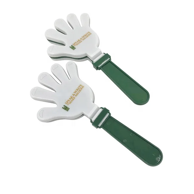 cheap wholesale pp plastic promotional hand clapper for all activities&events
