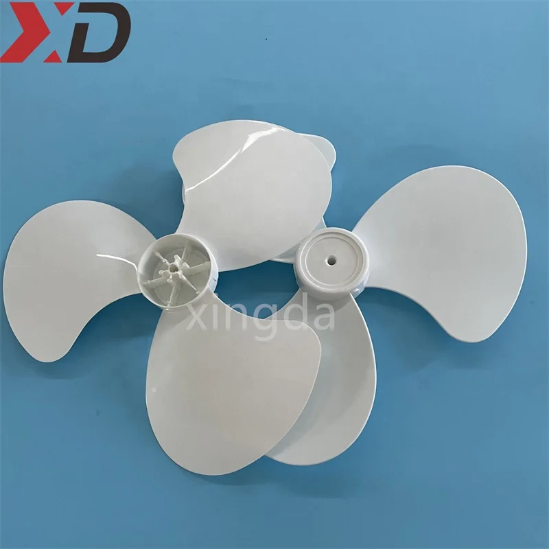 Stand Fan Blade plastic fan 3 blades parts cooling electric fan blade