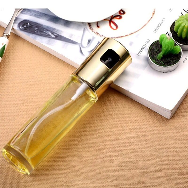 Wholesale Kitchen press spray bottle 100ml edible oil spray bottle household 100 ml high pressure oil spray bottle