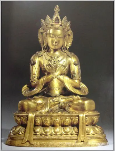 Shengye Sculpture Dojasenba Statue The Vajrayana Buddha statue of Tibetan Buddhism Purifies the bronze Buddha statue of India