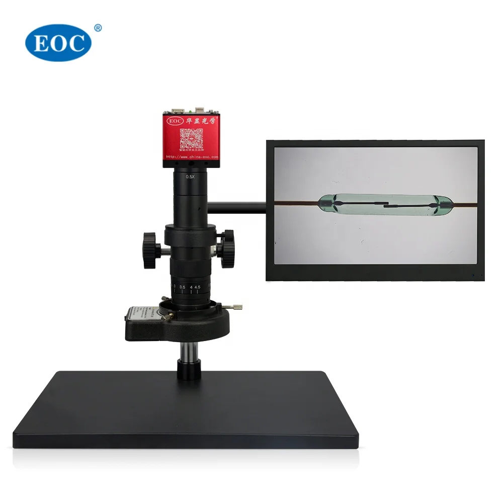 Микроскоп EOC, оптический зум, ЖК-экран, измерительное видео, электронный цифровой микроскоп, микроскопы для мобильного ремонта с камерой