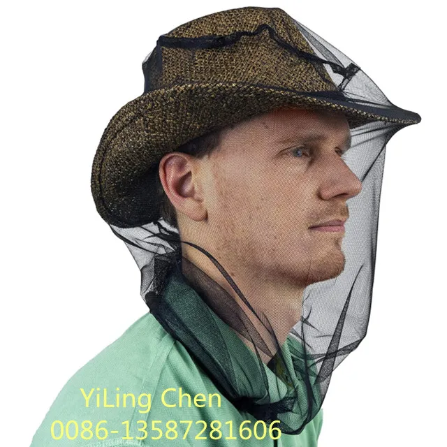 Лидер продаж, китайский производитель, Высококачественная наружная сетка для лица против комаров