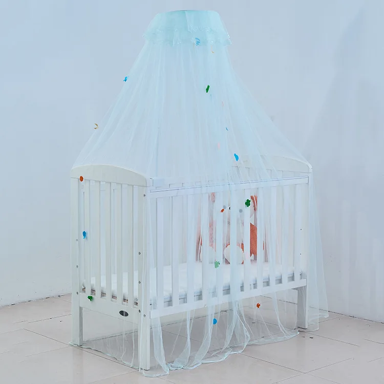 Hanging Princess Baby Grey Bed Canopy Beautiful Children Baby Mosquito Net