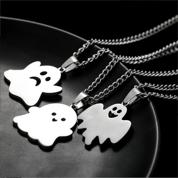 Ожерелье женское из нержавеющей стали с тыквой