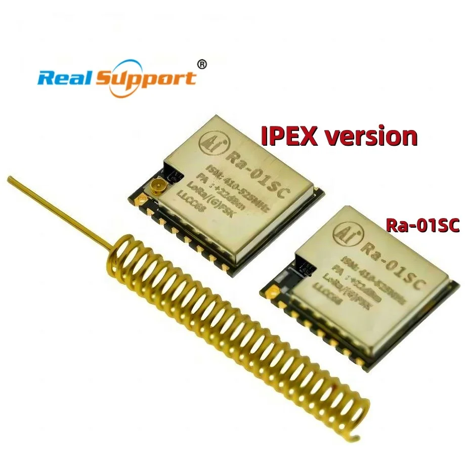 Original Ra-01 Ra-01SC LoRa Frequency Module SPI UART Interface LLCC68 433MHZ Wifi Wireless Transmit RF Module without Antenna