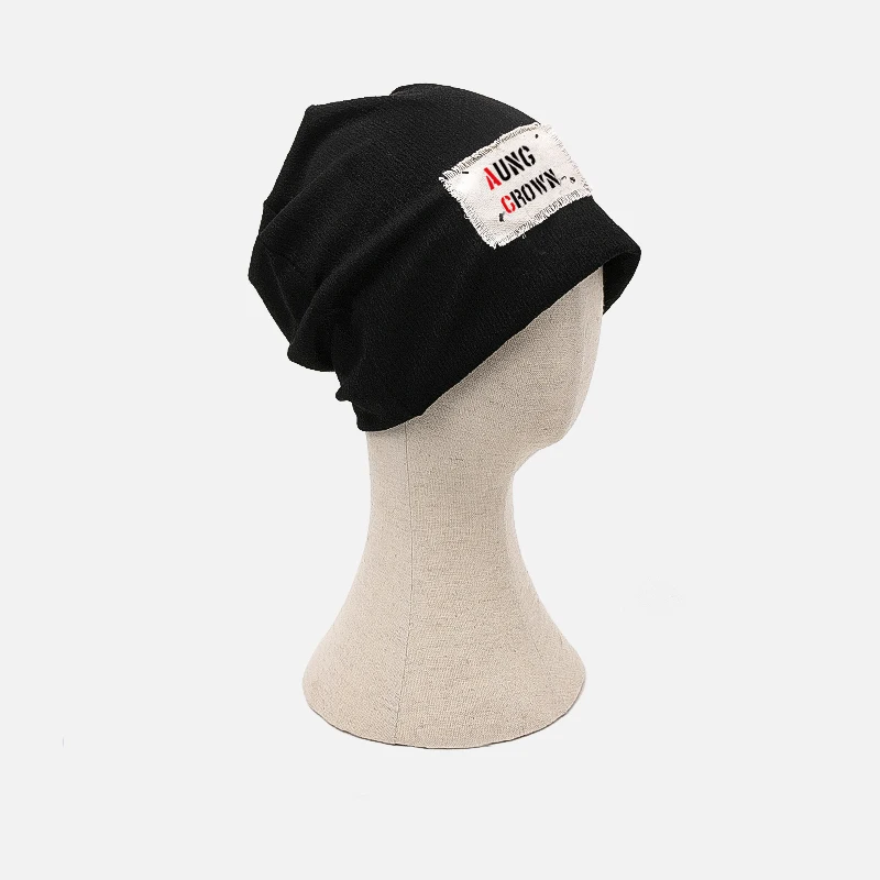 European and American Fashion Custom Summer Beanie Winter Hat Slouch Knit Slouchy Hat Men Women Casual Cap Cotton