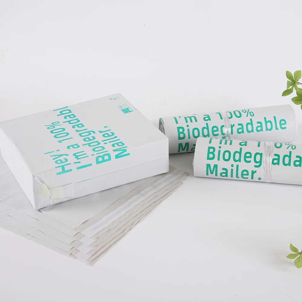 Manufacturer  100% Compostable Plastic Envelopes Shipping Courier Poly Mailing Bags For Shipping