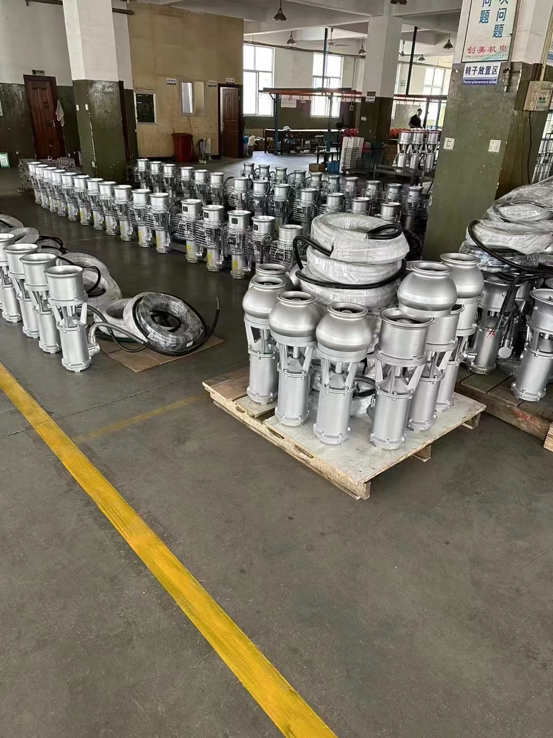 Electric High Pressure Vertical Submersible Axial Flow Water Pump