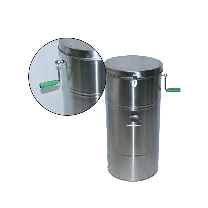 Food grade 304 Stainless Steel Material and 8.7kg Weight honey extractor (2 frame extractor)