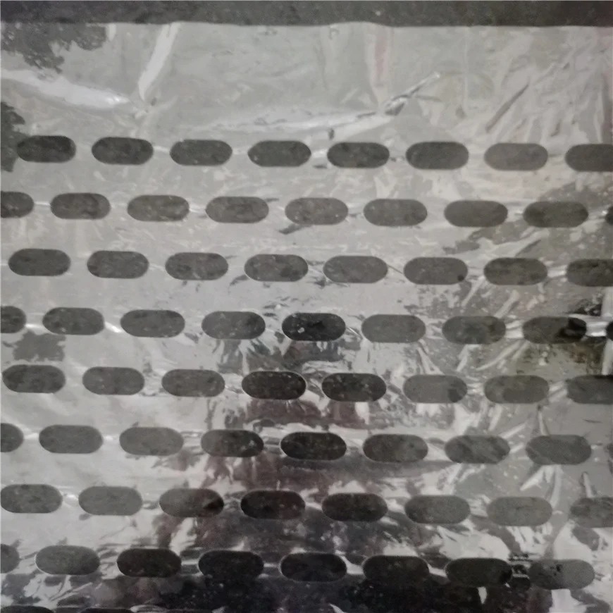 air flow ventilated pallet wrap film for Dairy products