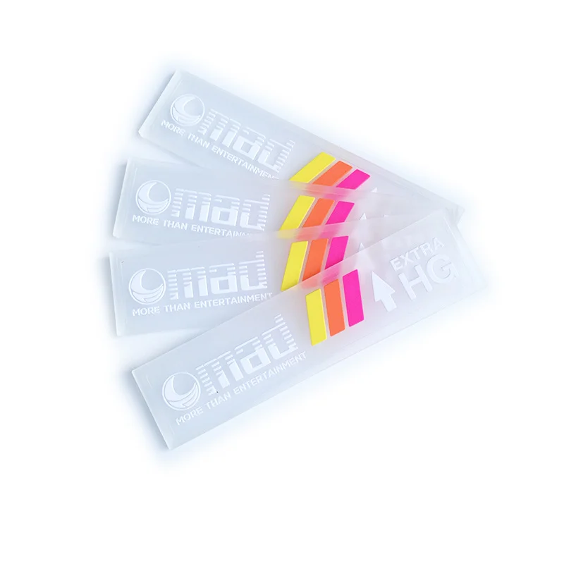 Sew on rubber label custom clear transparent pvc patch polo for clothing
