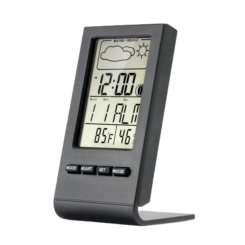 Factory Price High Quality Indoor Outdoor Thermometer Hygrometer Wireless Weather station With Digital Clock