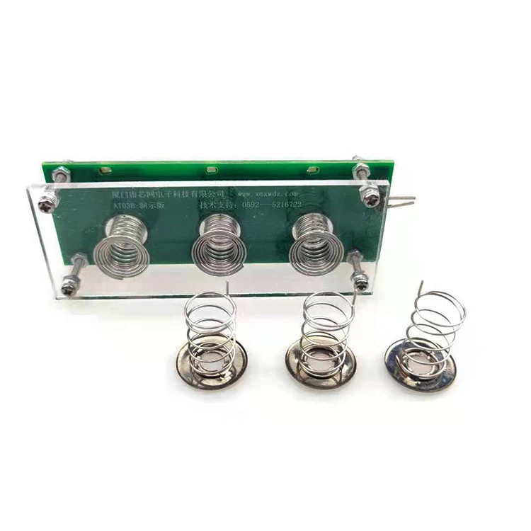 Hot Sale Flat Leaf Touch-Sensing Button Spring ElectricalNickel Plated PCB Mounted Contact Spring for Switch Circuit Board
