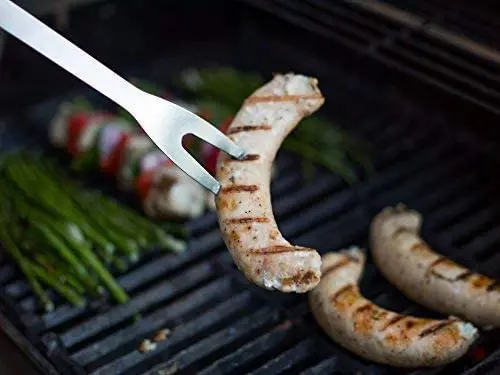 
Stainless Steel BBQ Barbecue Utensils with Aluminium Case BBQ Grill Tool Set Stainless Steel Barbecue Grill Accessories Utensils 