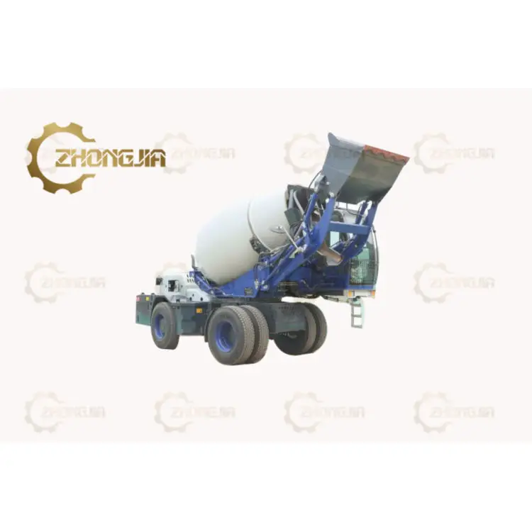 Factory Supply Fully Automatic Selfloading Concrete Mixer Truck