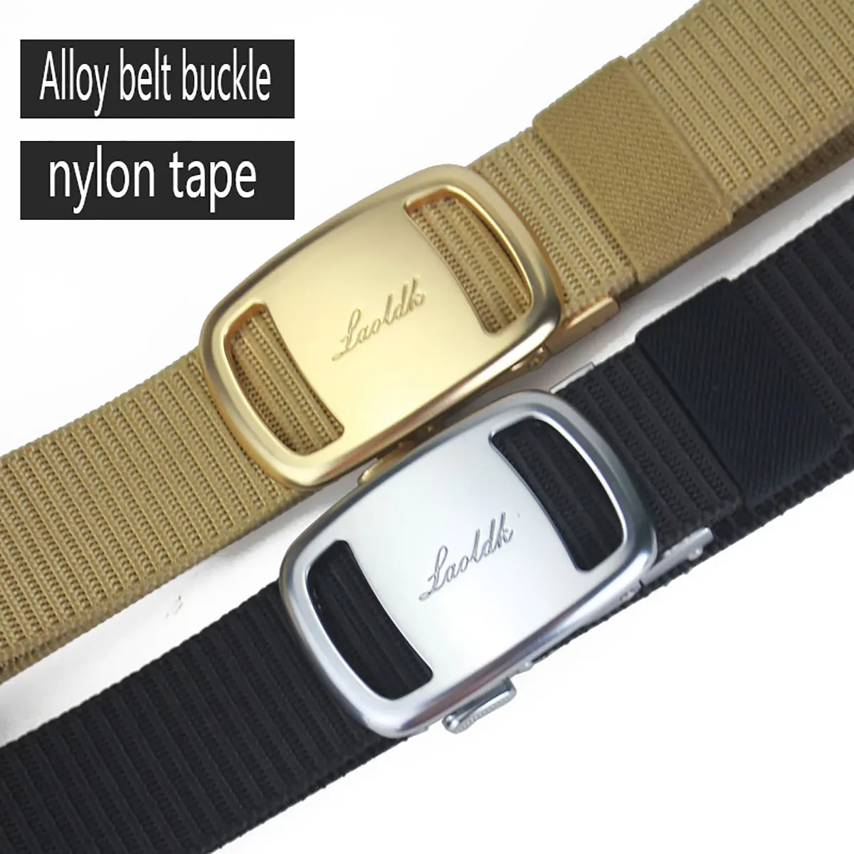 custom High Quality  nylon belt  for men outdoor tactical belt fashion  business casual  men belt