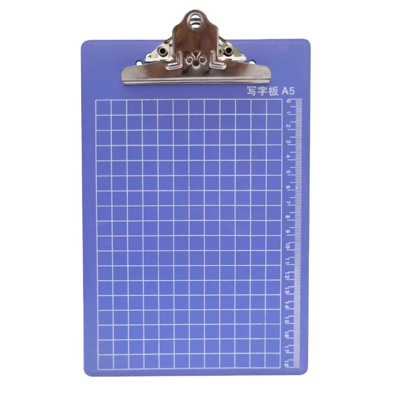 Factory Wholesale Restaurant Menu Bill File Folder A5 Plastic Plywood with Butterfly Clip /Document Storage Writing Pad