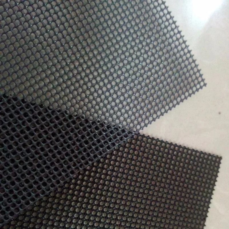 Black Coated Anti Theft SS304 316 Security Stainless Steel Wire Mesh Window Door Fly Screen