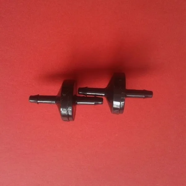 Пластиковый водяной шланг с зазубриной 1/8 дюйма, микрообратный клапан