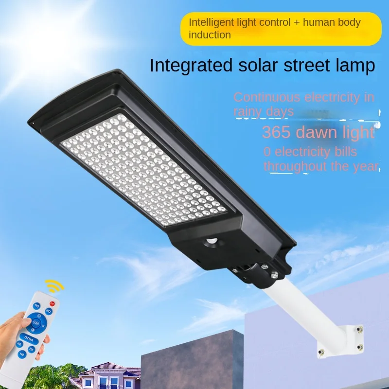 Factory Direct Supply High Efficiency Solar Induction Street Lamp 180W Waterproof Solar Garden Light