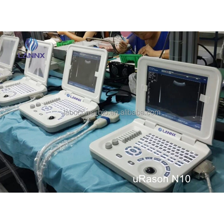 LANNX uRason N10 Priced to sell Medical echocardiography machine Laptop Ultrasonido Portatil B/w Ultrasound scanner system
