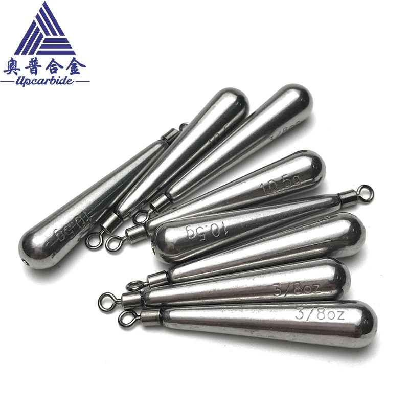 3.5-28g Fishing Weight Cylinder Bass Fishing Accessories Tungsten Drop Shot Weights