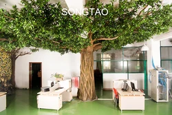 New design from songtao company artificial dining room tree decoration