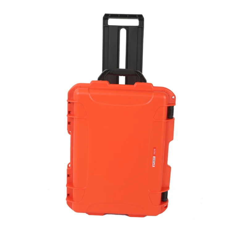 new design waterproof Security protective Storage case hard plastic carrying case with handle