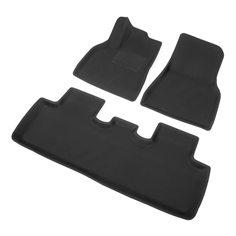 3D Style XPE material Floor mat for tesla model Y 3pcs per set