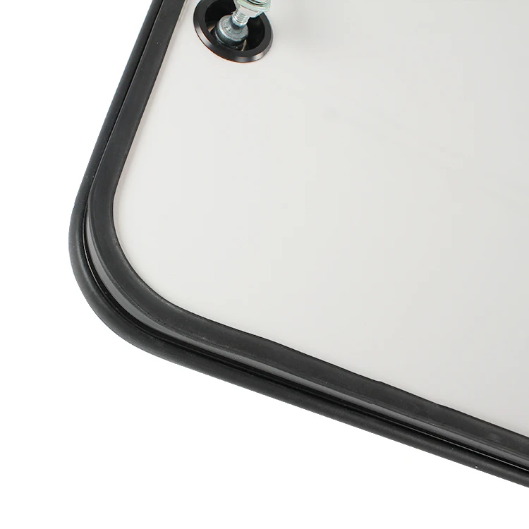 
White Black Frame Exterior RV caravan Hatch for motorhome accessories 