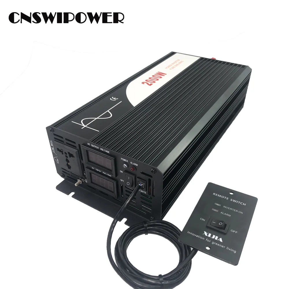 2kva solar inverter 12 volt 220v 50hz converter dc to ac