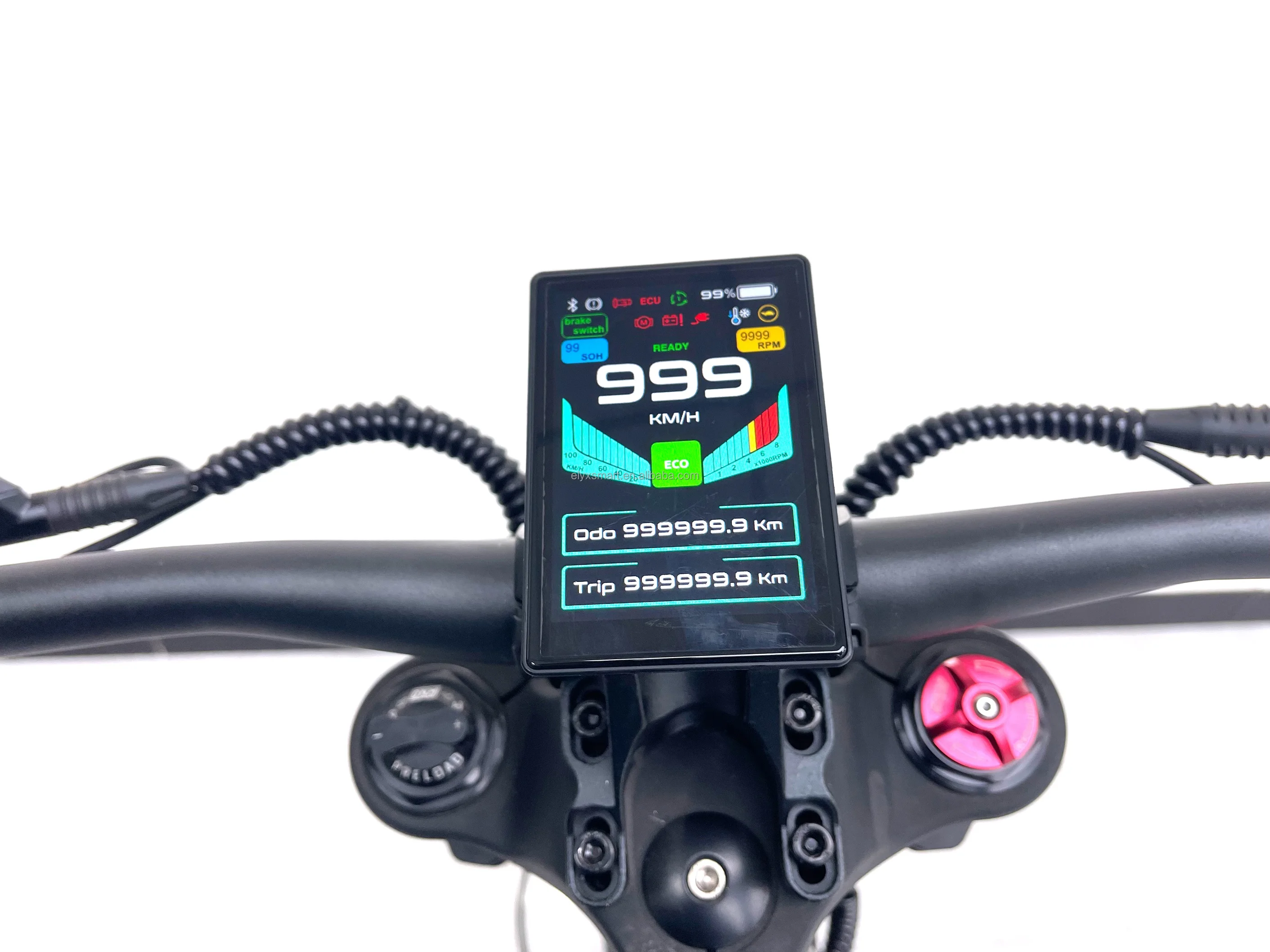Электровелосипед для внедорожников 72 В 3000 Вт 6000 85 км/ч Ebike19 дюймов