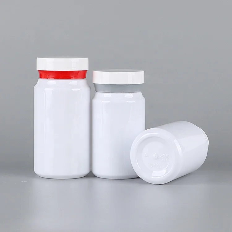 100ml PET plastic bottle sugar nutrition super food pharmacy medical pill bottle food grade medicine pill bottle with custom cap