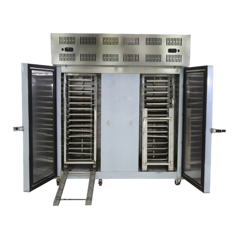 Fruit strawberry quick freezing blast shock chiller blast freezer machine