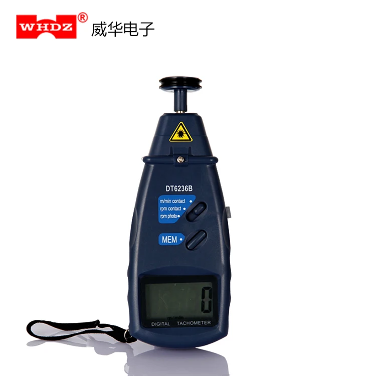 
Factory direct sale Digital photo contact tachometer DT6236B surface speed meter 