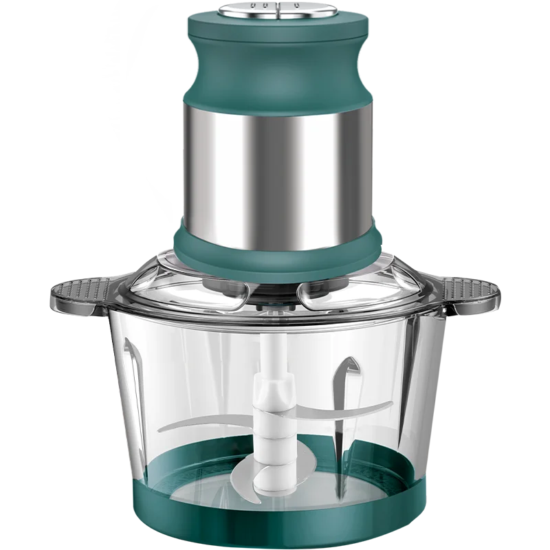 High Quality Multifunctional Meat Food Chopperr Processor 3L Brown 800W 3 In 1 Mini Automatic