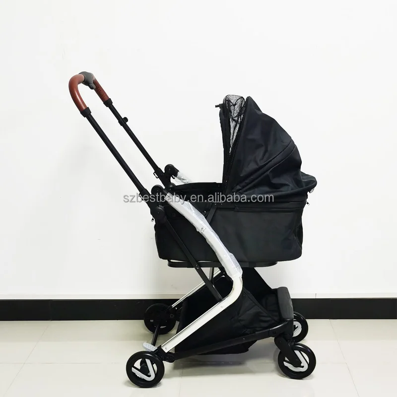 Wholesale Luxury Pet Stroller Dog Carrier 4 Wheels Pet Dog Stroller For Travel