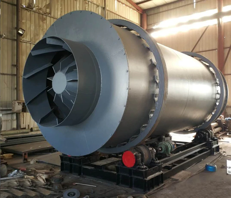 Sawdust Rotating Dryer Wood Cylinder Dryer Machine Three Drum Dryer For Agriculture