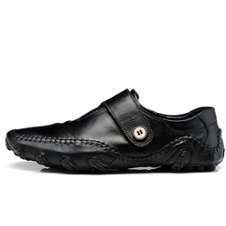 Модная кожаная повседневная обувь для мужчин, деловая обувь, Мужская Классическая обувь