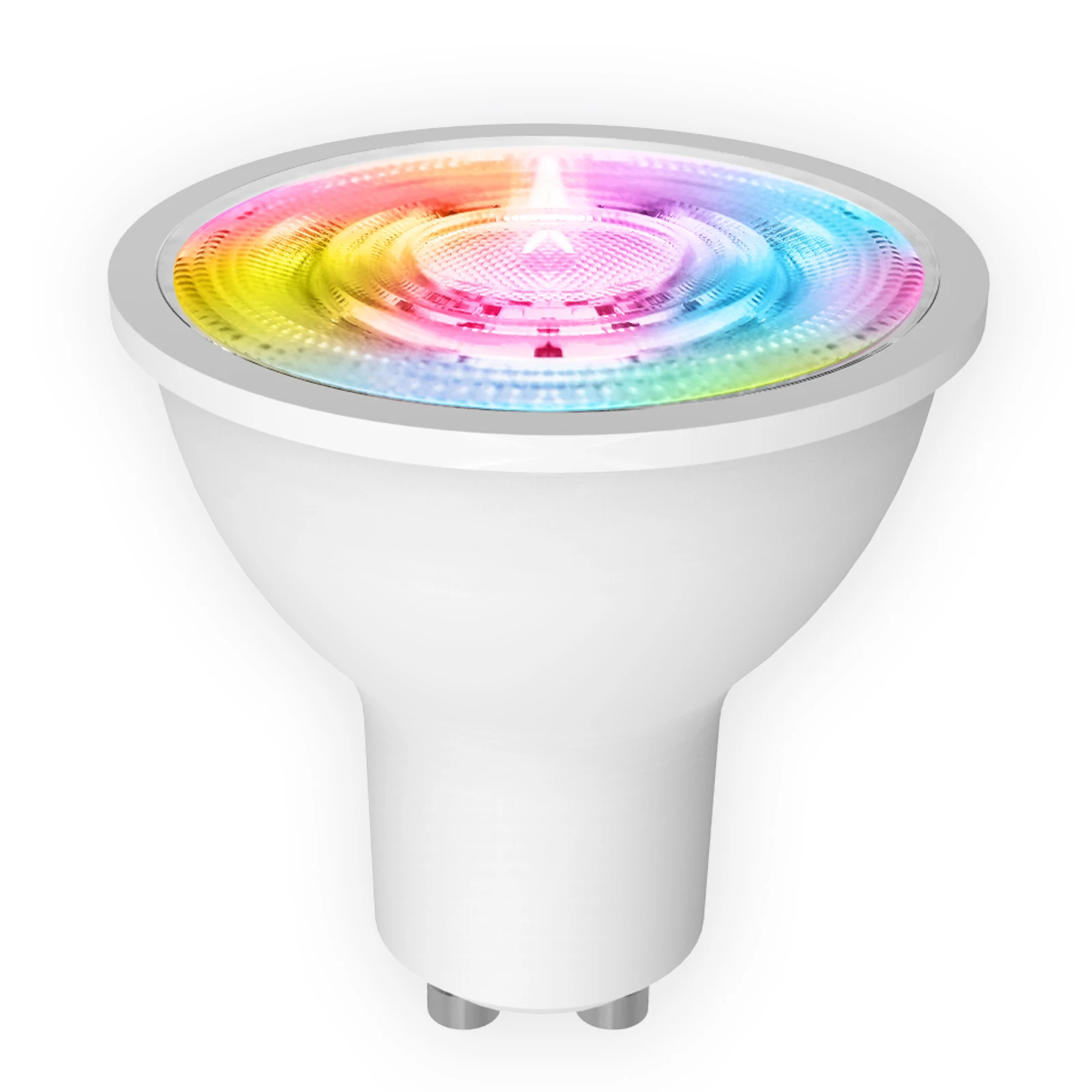 Tuya Smart RGB LED Bulb Dimmable Light with Wifi Works with Alexa Google Amazon Home AC90V-250V for GU10 Bases