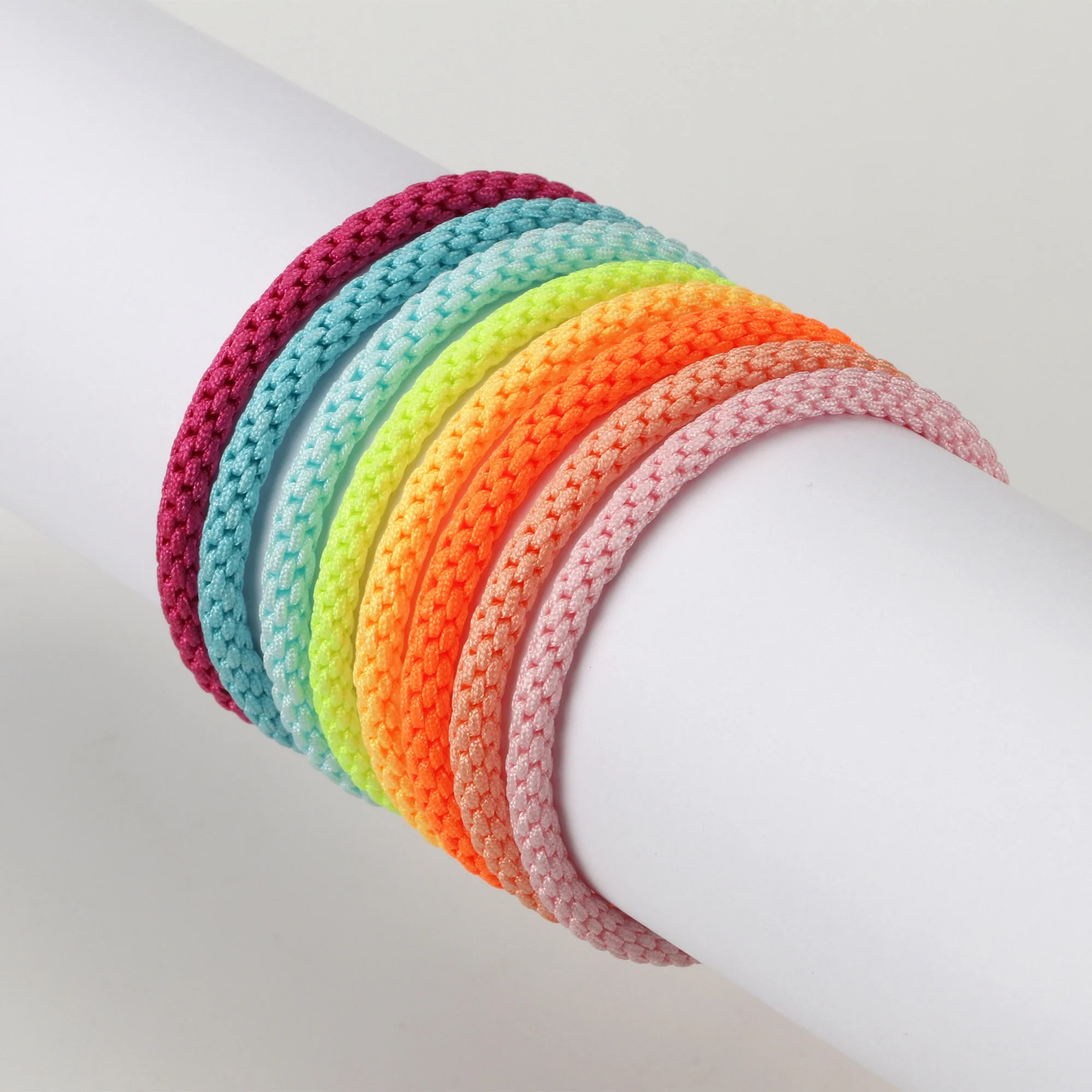 SKY A8 4mm Solid Color Braided Bracelet Custom Handmade Wholesale Red Cord Friendship Jewelry Bangle