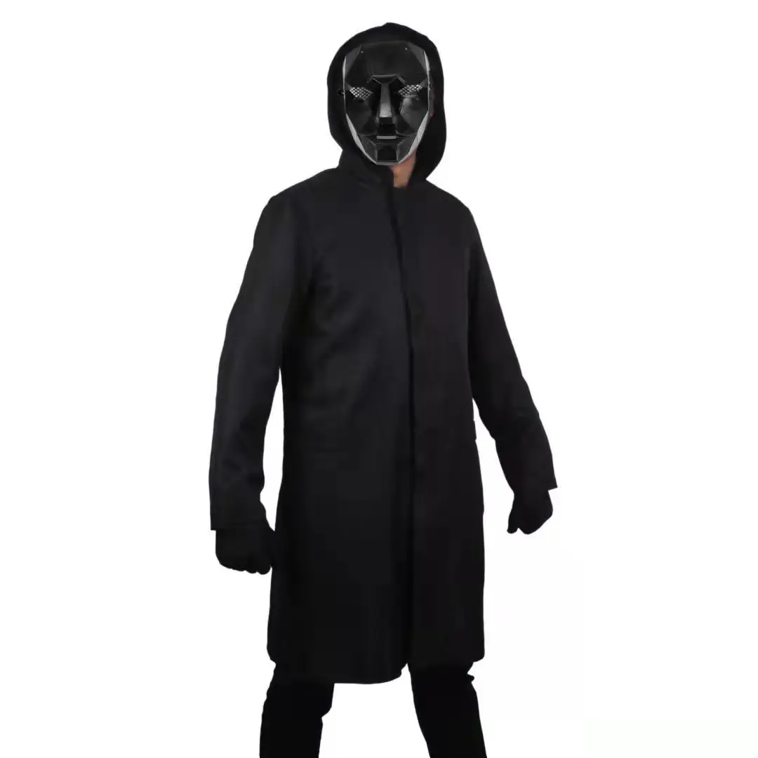 2021 Korean Indoor Game Cosplay Clothes with Face Halloween Costumes Same paragraph red Jumpsuits