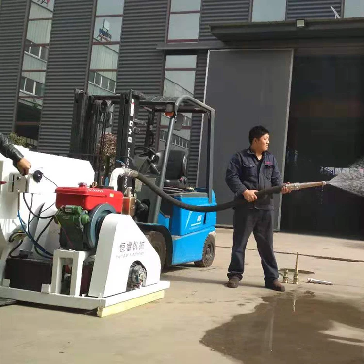 diesel grass seed spraying machine hydroseeder machine for mountain slope virescence engineering Green Mulch