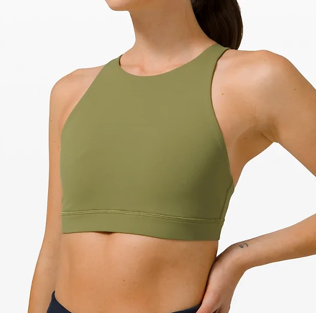 Sports Bra Womens Longline Padded Crop Tank Yoga Bras Workout Fitness Top fitness wears